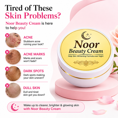 Noor Beauty Cream | Acne Marks & Dark Spots Care