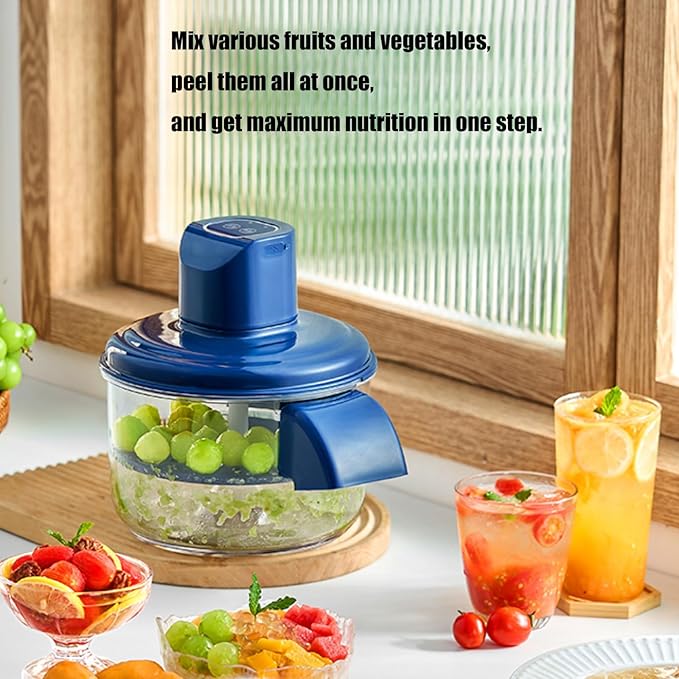 Automatic Small Fruit Peeler Machine آلة تقشير الفواكه الصغيرة الأوتوماتيكية
