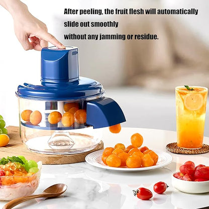 Automatic Small Fruit Peeler Machine آلة تقشير الفواكه الصغيرة الأوتوماتيكية