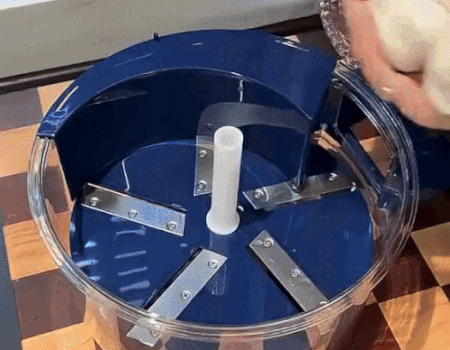 Automatic Small Fruit Peeler Machine آلة تقشير الفواكه الصغيرة الأوتوماتيكية